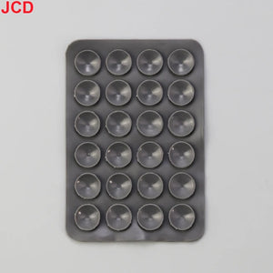 JCD 10Pcs Suction Cup Wall Stand Mat Multifunctional Silicone Leather Square Phone Case Anti-Slip Holder Mount Suction Cups