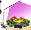 Plant Lights for Indoor Growing Full-Spectrum - Grow Light for Indoor Plants - UV LED Lamp with Timer & Clip：Professional for Plants Growth: Extra Bright & 9" Lamp